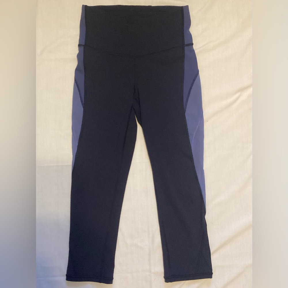 Lululemon Black Mauve , Yoga Pants Womens Leggings Size ,S Or M